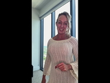 Extreme Sheer Bra and Panties Plus Dress &ndash_ Sexy Try-On